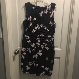 Ivanka Trump Dress with Side-Zipper Accent